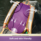 BISINNA 18L Camping Backpack Ultralight Portable Travel Bag for Women and Men Outdoor Hiking Cycling Climbing Fishing