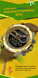 NAVIFORCE Luxury Original Watches For Men Casual Sport Chronograph Alarm Quartz WristWatch Leather Waterproof Digital Clock 9163