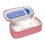 Saco refrigerando portátil da insulina Protetor da pílula de Oxford Congelador impermeável de drogas para diabetes Medicla Cooler Bolso diabético