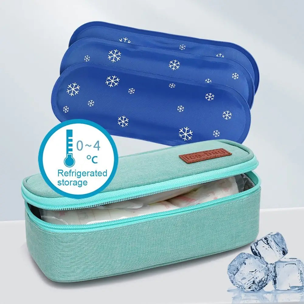Saco refrigerando portátil da insulina Protetor da pílula de Oxford Congelador impermeável de drogas para diabetes Medicla Cooler Bolso diabético