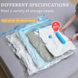 Sacos de armazenamento a vácuo organizador de guarda-roupa saco de vedação a vácuo sacos de poupança de espaço para roupas travesseiro cama cobertor embalagem storager