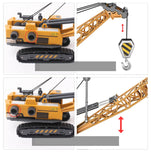 Juguetes para niños, tractor de aleación, excavadora, buldózer, grúa en miniatura, camión, modelo de vehículo agrícola de ingeniería fundido a presión, regalos para niños