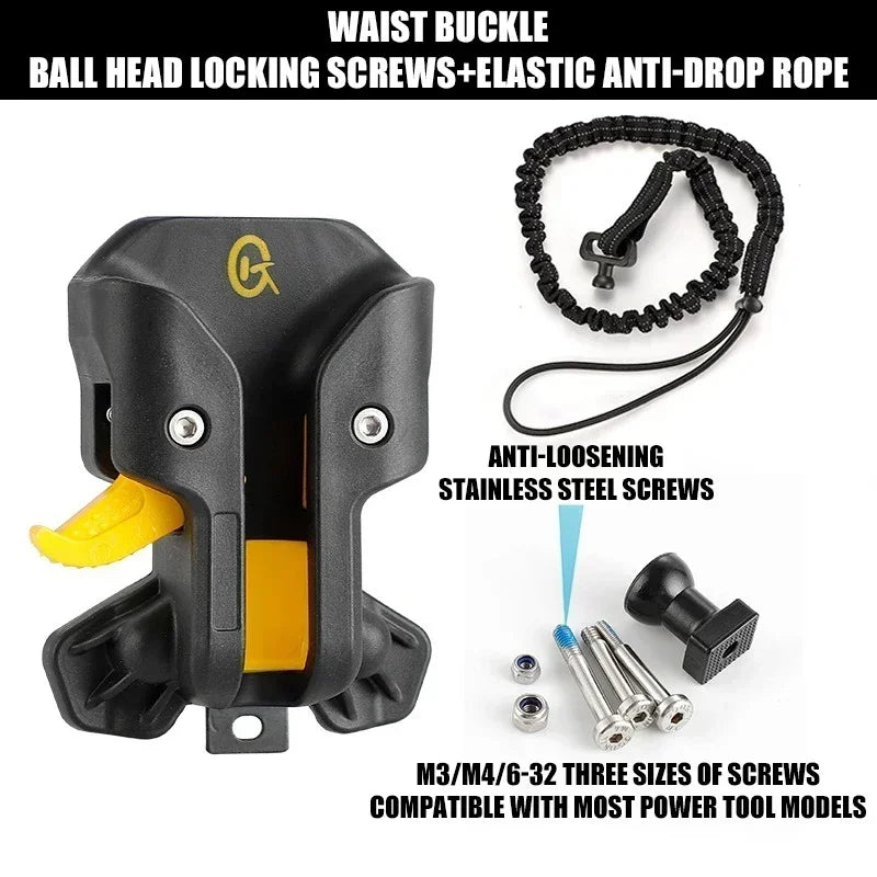 Portable Power Tools Quick Hanging Hooks Power Tool Quick Release Drill Portable Storage Self-Locking Hooks
