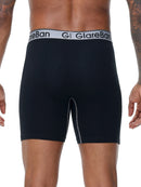 5pcs Set Mid-Long Cotton Boxer Shorts Men Underwear Male Underpants for Men Homme Boxershorts Slips Soft Panties Brand Briefs