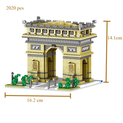 Famous Big Ben Micro Mini Building Blocks Crafted Replica, Leisure and Entertainment Toys Adult Construction Bricks Decoration