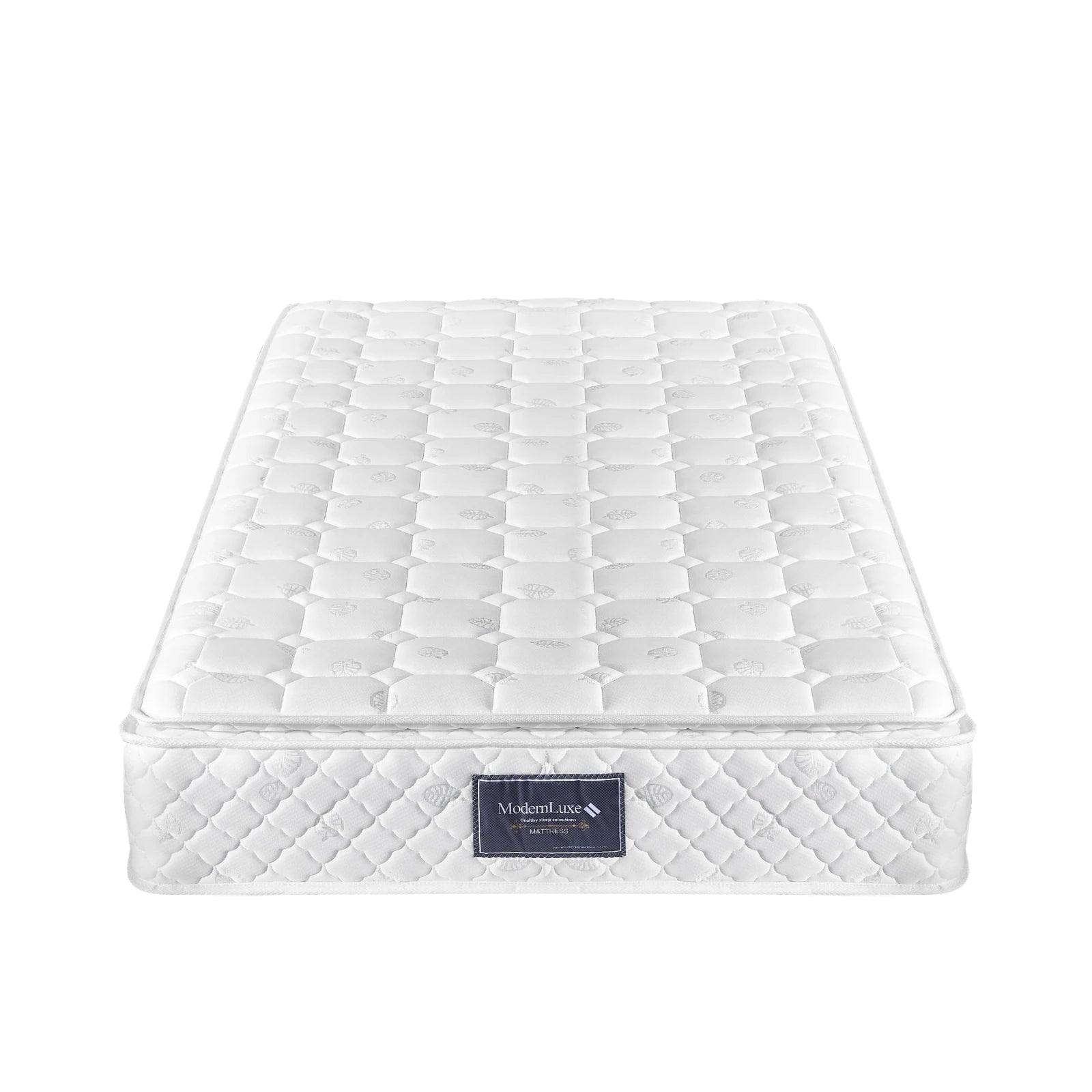 Comanlai Spring Mattress 90x200cm/140x200cm/160x200cm 25cm Height 7 Zones Cold Foam Mattress Microfiber Cover H3 Hardness