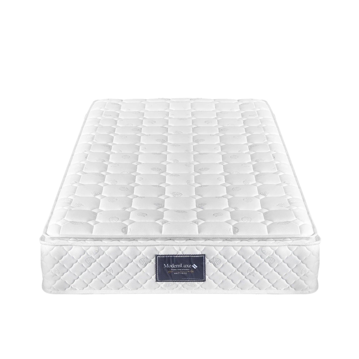 Comanlai Spring Mattress 90x200cm/140x200cm/160x200cm 25cm Height 7 Zones Cold Foam Mattress Microfiber Cover H3 Hardness