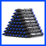 5-50Pcs Waterproof Oil-based Marker Pen Markers Black Blue Red Ink for Glass Metal Stationery Art Drawing Office School Supplies