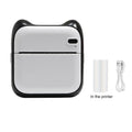 Mini Printer, Portable Thermal Printer Efficiently and Quickly, Inkless Pocket Photo Printer for Study Notes, Pictures, DIY
