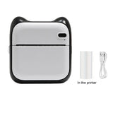 Mini Printer, Portable Thermal Printer Efficiently and Quickly, Inkless Pocket Photo Printer for Study Notes, Pictures, DIY