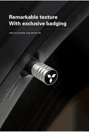 4 tapas de válvula de neumático de coche, cubiertas de metal para rueda, accesorios para Mitsubishi Eclipse Lancer Pajero ASX Colt I200 Space Delica Ex