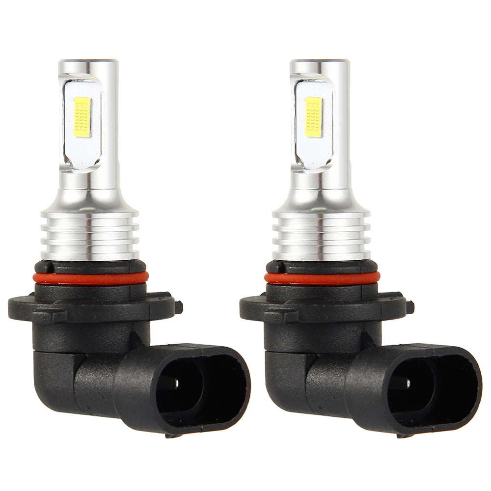 2Pcs Car HB3 LED Bulbs 9005 Headlight Kit Fog Bulb Lamp Light 6000K Xenon White Automotive Fog Lights Turbo Mini Lamp Headlights