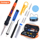 100W Digital Electric Soldering Iron Kit Set Temperature Adjustable 928D Welding Tool Ceramic Heater Soldering Tips Rework