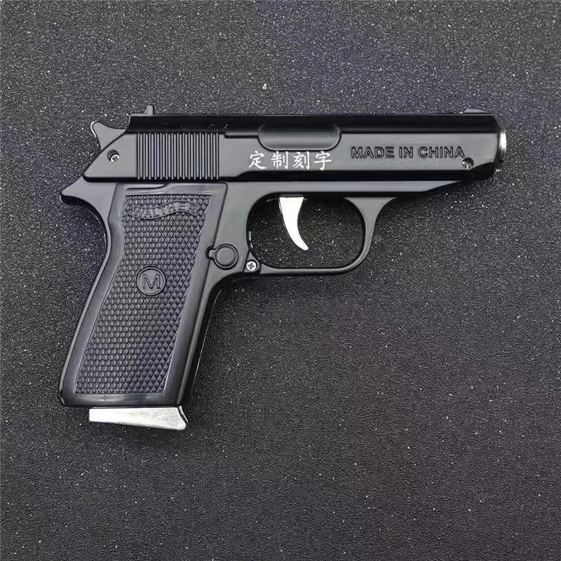 Direct shooting props, toy models, men's fashion gifts, boyfriend's intention, metal shaped windproof inflatable lighter