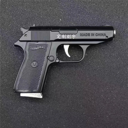 Direct shooting props, toy models, men's fashion gifts, boyfriend's intention, metal shaped windproof inflatable lighter