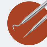 Stainless Steel Blackhead Comedone Acne Blemish Extractor Remover Face Skin Care Pore Cleaner Needles Remove Tools