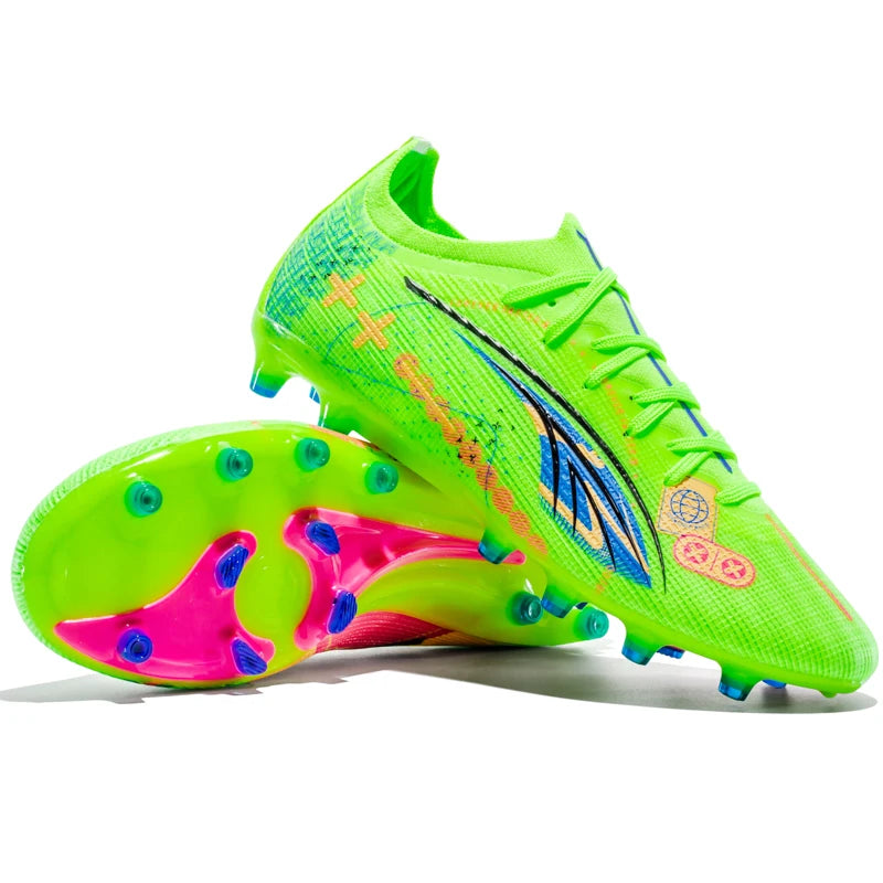 New Men Soccer Shoes Society Cleats Professional Football Boots Indoor Fast Football Field Boots Sneaker Boy Original Training