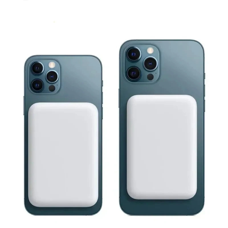 Cargador inalámbrico portátil de batería externa magnética auxiliar de repuesto para iPhone 13, 14, 15 y 16
