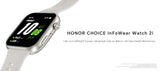Smartwatch HONOR CHOICE Watch 2i (Versão Global), Tela AMOLED de 1,85", Monitoramento de Saúde 24h
