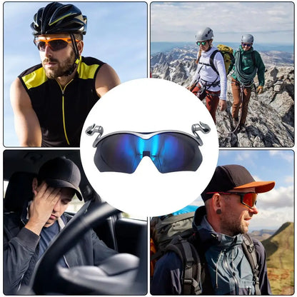 Polarized Clip Sunglasses Polarized Clip Fishing Sunglasses UV Protection Eyewear Sports Accessories Protective Glasses For