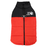 Warm Pet Clothing Winter Reflective Dog Costume Soft Windproof Zipper Jacket Coat With D-ring For Small Dog Chihuahua Labrador