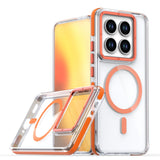 Luxury Magnetic Clear Case for Redmi 15C Note 14 13 12 Pro Plus 4G 5G For Magsafe Cover for Xiaomi 15T 14T Pro Poco X7 Pro Case