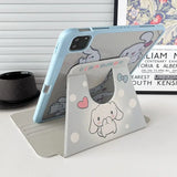 Cartoon Sanrio Cinnamoroll Tablet Case For iPad Air 4 5 10.9 Pro 2022 11 7th 8th 9th 10th Gen 5th 6th Mini 6 Protective Cover