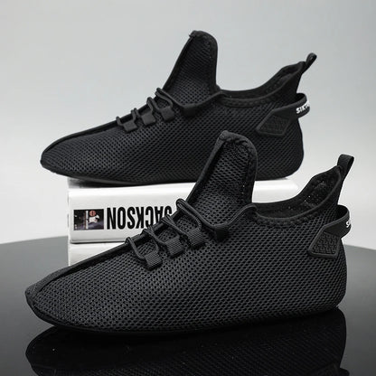 MAEDEF Mens Casual Shoes High Quality Lightweight Running Shoes Man Sneakers Lace Up Flats Shoes Male Outdoor Sports Tennis Shoe