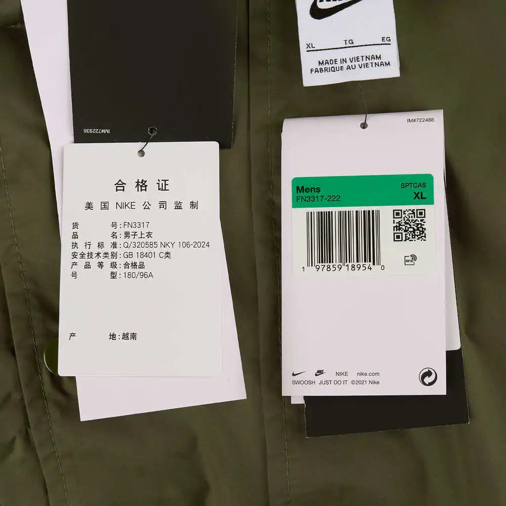 Chaqueta Nike 2025 AS M NK CLUB COACHES para hombre FN3317-222