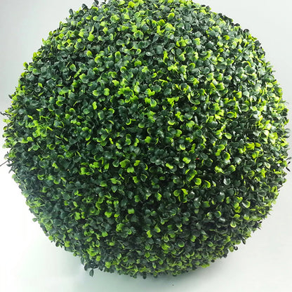 Bola de planta artificial ecológica de aspecto realista y larga duración. Ideal para interiores y exteriores.