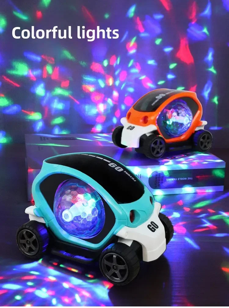 1-2 Years Boy Baby Car Toys Toddler Crawling Sensory Toy Car Toys Electronic Car Tummy Time Gift for Kids Birthday Gifts Popular
