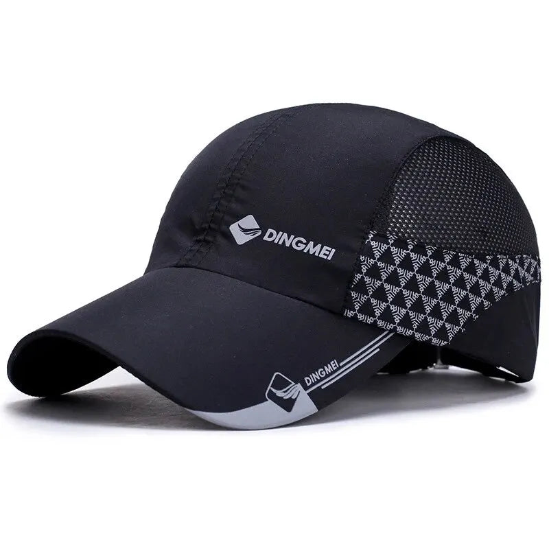 Men's Hats, Spring and Summer, New Outdoor Sunshade Travel Hats, Fashionable Casual Baseball Caps, Young and Middle-Aged Caps