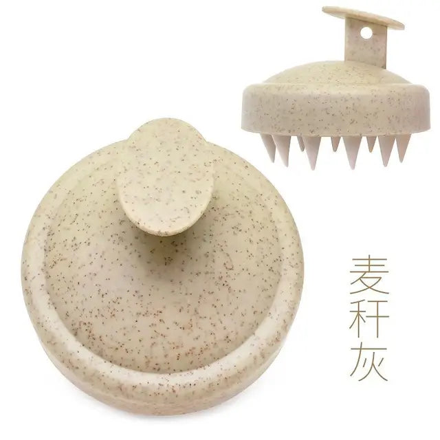 Silicone Shampoo Brush para Head Scalp Massage, Hair Washing Comb, Massagem Corporal, Bath Shower, Salon Hairdressing Tool