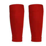 1Pair Football Socks Soccer Accessories Leg Brace Sleeves Breathable Sport Sock Adult Kids Shin Guards Calf Protection Leg Cover
