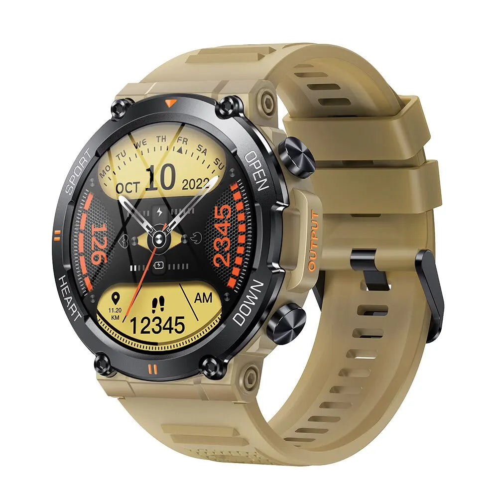 MEVADEN 1.39 inch HD Bluetooth Call Smart Watch Men Sports Fitness Tracker Heart Monitor 400mAh Smartwatch For Android IOS MD56