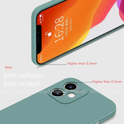 Funda de silicona líquida para Xiaomi POCO C65, funda protectora de goma lisa, funda de TPU para POCO C65