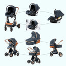 Baby Stroller Baby 3 in 1 Stroller Baby Lightweight Cars High Landscape Luxury Carriage for Newborn Travel Pram Portable Trolley