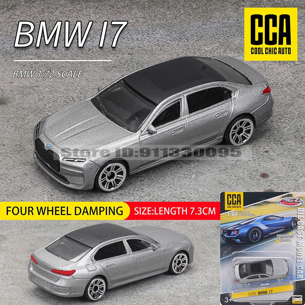 CCA MSZ 1:64 Porsche BMW AE86 Exquisite hanging model classic car static car model alloy die-casting car model collection toy