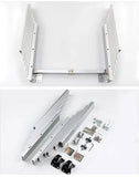 Folding Dining Table Slides Cabinets Aluminum Slide Rails Kitchen Telescopic Flat Push Hidden Table Hardware Accessories