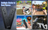 Controllers for Nintendo Wii/Wii U Left/Right 2in1 Motion Plus Controller Wireless Remote Control Gamepad Video Game Accessories