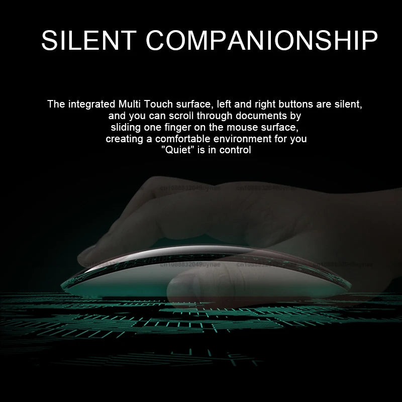 Ratón inalámbrico Bluetooth 5.0 para Surface Magic Mouse multitáctil original de Apple para MacBook Pro Air, minicomputadora portátil, tableta, iPad 
