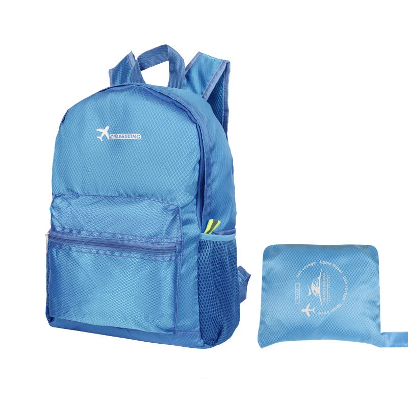 25L Lightweight Folding Backpack Men's Ultralight Waterproof Backpack Women's Travel Camping Hiking Backpack Customized