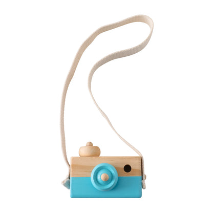 Montessori Baby Toys Education Wooden Blocks Toys for Kids Montessori Education Building Blocks Children Mini Camera Wooden Toys