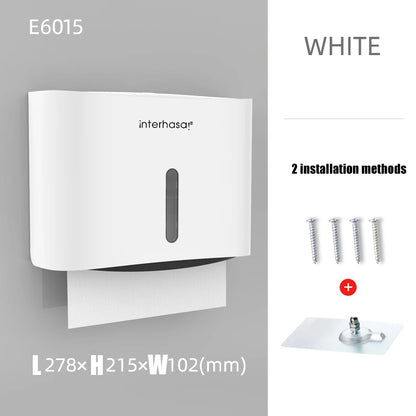 interhasa! Toilet Paper Towel Dispenser Toilet Paper Holder Hand Towel Dispenser Tissue Dispenser Luxury for Bathroom Kitchen