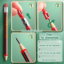 2.0mm Mechanical Pencils Set 2B Automatic Student Pencils with Sharpener Color Pencil Leads School Pens Kawaii Cute Stationery