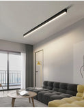 Modern Long Strip Ceiling Light Surface Mounted Minimalist Aisle Lamp Living Room Bedroom Kitchen Home Office LED Lighting