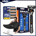 Gillette Fusion ProGlide Power Razor Shaver 5 Layer Blades Male Face Beard Hair Trimmer Men\'s Razor Machine Original