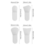 3Pc Soft Silicone Face Mask Brush Facial Skin Care Portable DIY Face Cream Mud Mixing Mask Brushes Reusable Makeup Beauty Tools