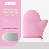 3-In-1 Body Lotion Glove Makeup Applicator Reusable Hands Applicator Double-Sided Prevents Sticky Bath Cleaning Tools