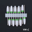 10pcs Ceramic Nail Drill Bits Set, Electric Manicure & Pedicure Milling Cutter, For Nail Polishing Machine